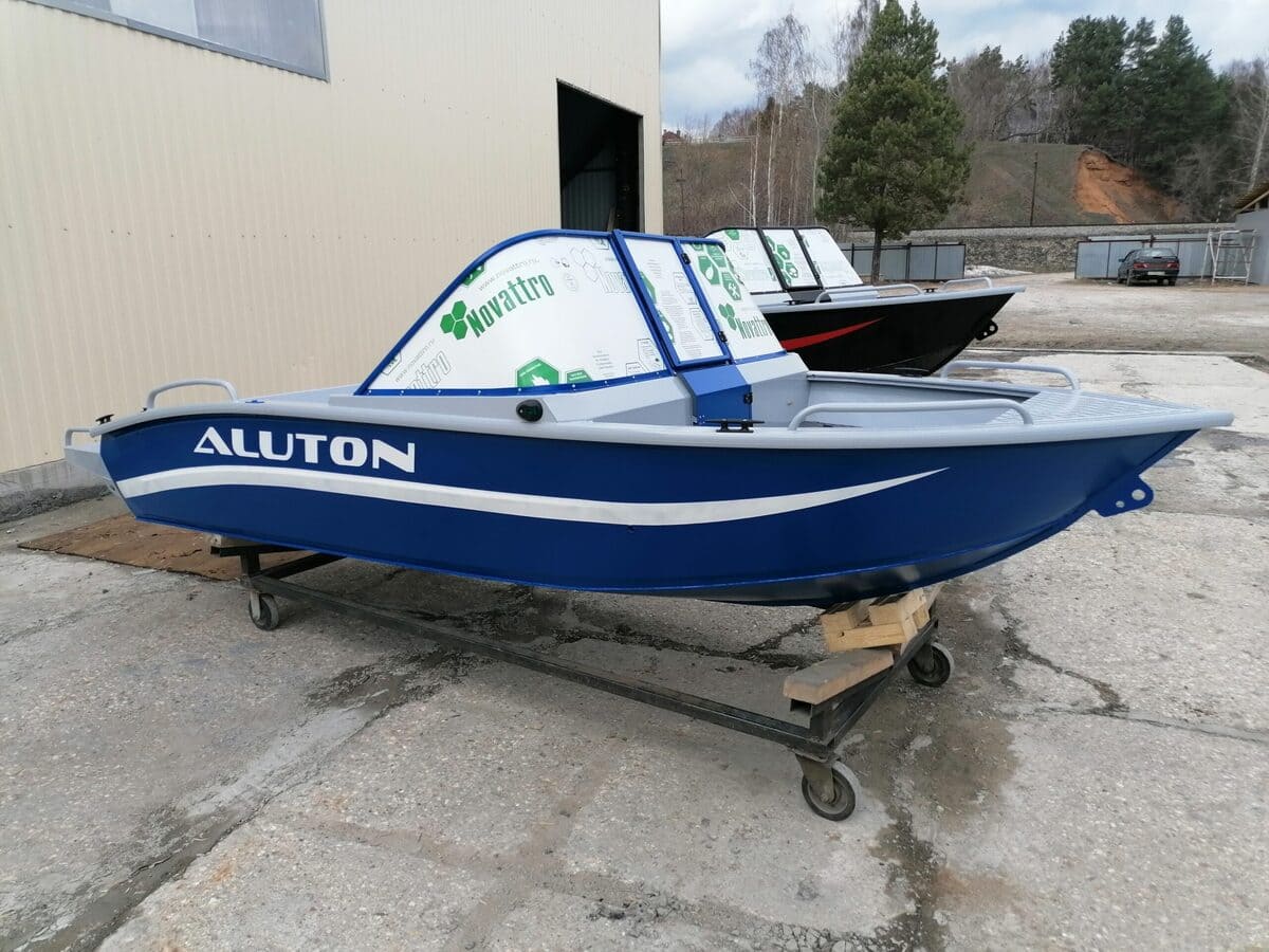 Катер-лодка алюминиевая ALUTON 430DC в Новое Медвежино