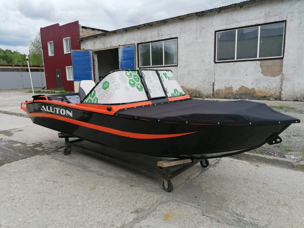 Катер-лодка алюминиевая ALUTON 490DC в Новое Медвежино