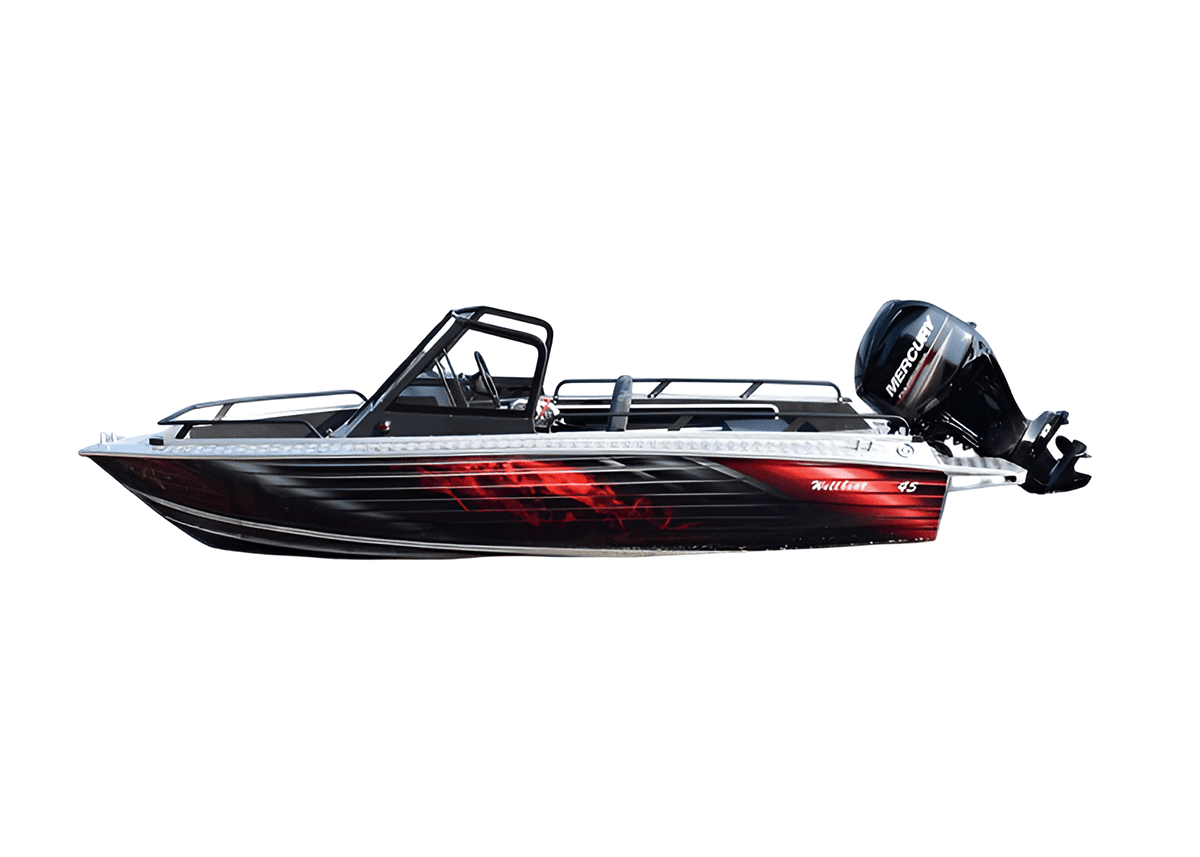 Катер-лодка алюминиевая WELLBOAT 45АU в Самаре