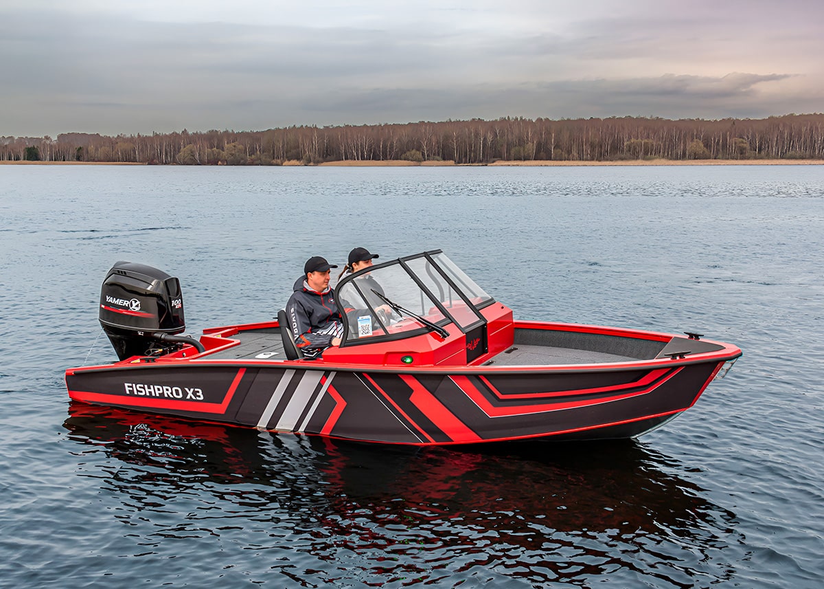 Катер-лодка алюминиевая VBOATS Fishpro X3 в Новое Медвежино