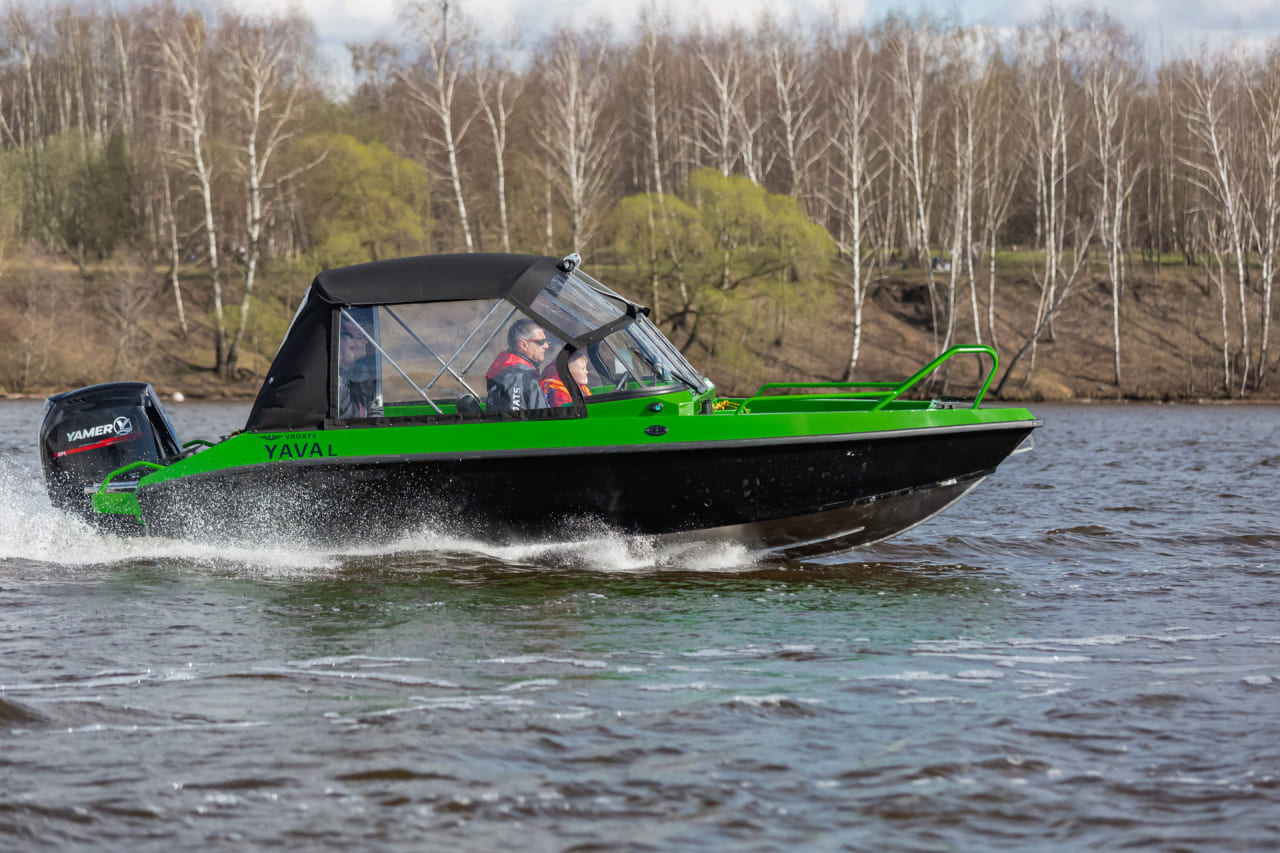Катер-лодка алюминиевая VBOATS Yava L Fish в Новое Медвежино