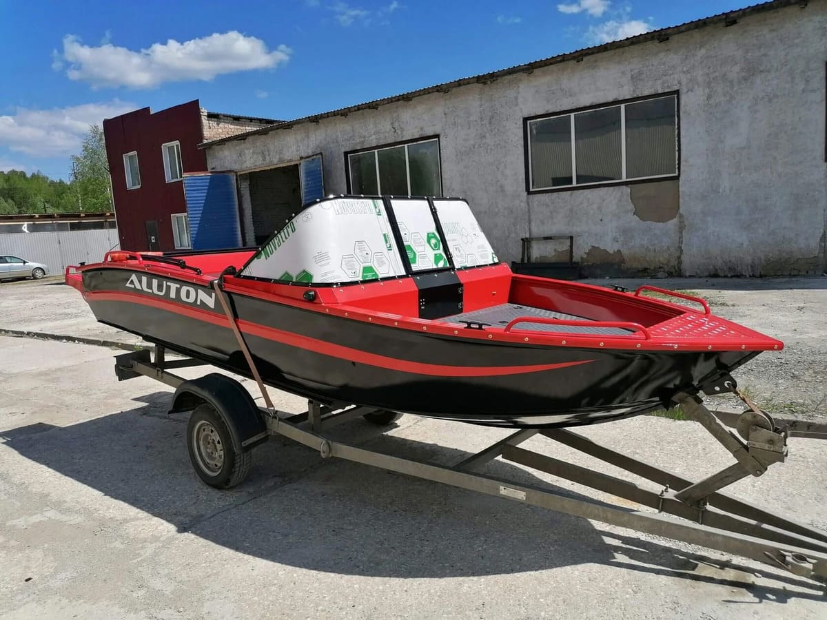 Катер-лодка алюминиевая ALUTON 460Fish в Новое Медвежино