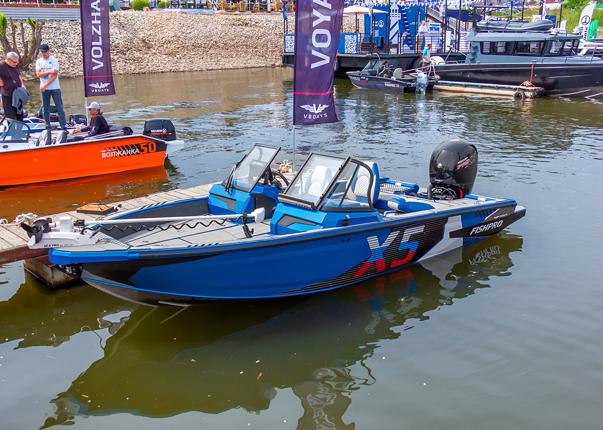 Катер-лодка алюминиевая VBOATS Fishpro X5 в Новое Медвежино