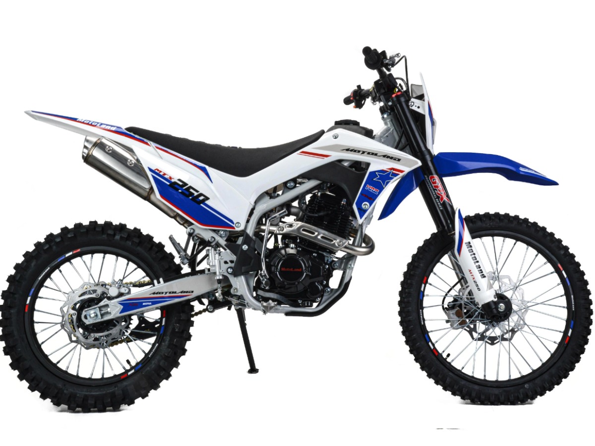 Мотоцикл кроссовый эндуро MOTOLAND MTX250 в Казани