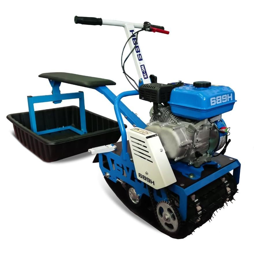 Мотобуксировщик НЕВА МС-1-YA (MX200) с санями и сиденьем в Малиновку